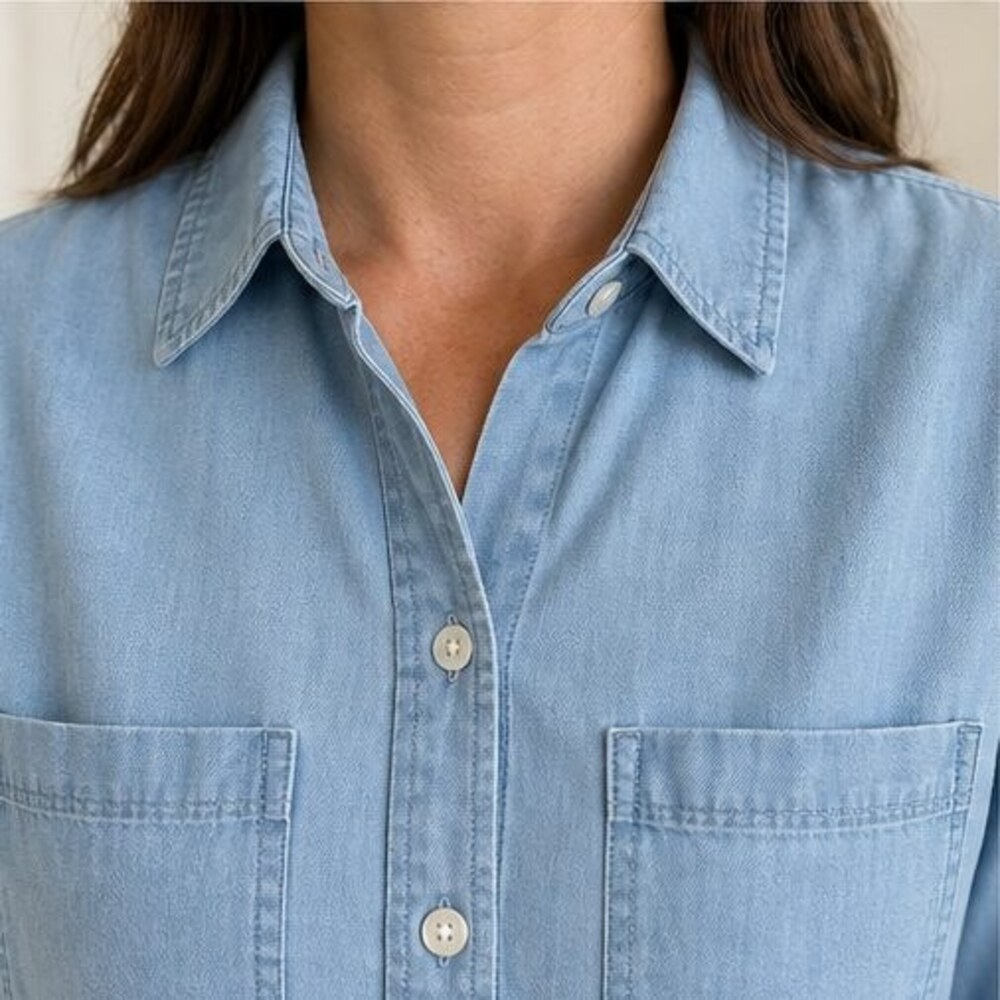 Charcoal Tunic Blouse - Picture 4 of 6
